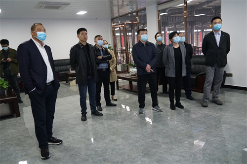 2021-11-20省發(fā)改委來張家界萬眾實(shí)業(yè)集團(tuán)有限公司調(diào)研工作(省辦公室主任夏文斌、市發(fā)改委黨組書記龍維務(wù)）